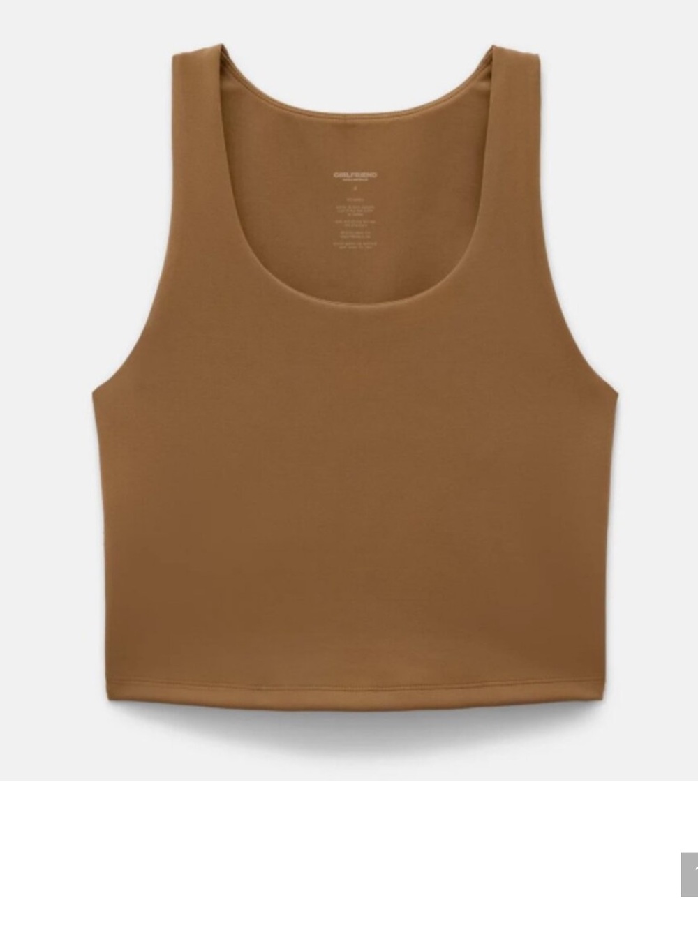 Girlfriend Collective Beachwood Bella Scoop Tank med